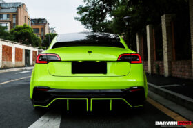 DarwinPRO 2017-2023 Tesla Model 3 IMP Performance Carbon Fiber Trunk Spoiler - image 10