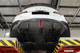 DarwinPRO 2021-2023 Tesla Model 3 IMP Performance Partial Carbon Fiber Rear Bumper - image 7
