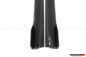 DarwinPRO 2017-2021 Tesla Model 3 IMP Performance Carbon Fiber Side Skirts Under Board - image 9