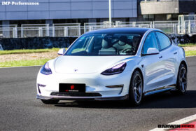 DarwinPRO 2017-2023 Tesla Model 3 IMP Performance Carbon Fiber Front Lip - image 7