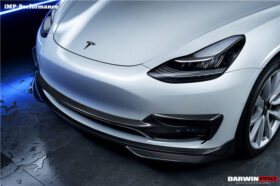DarwinPRO 2017-2023 Tesla Model 3 IMP Performance Carbon Fiber Front Lip - image 10