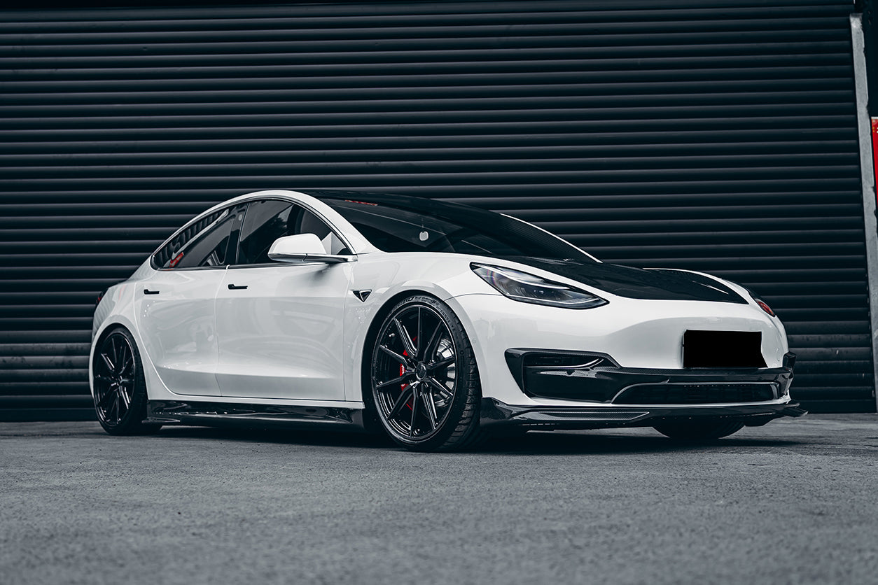 DarwinPRO 2017-2023 Tesla Model 3 IMP Performance Carbon Fiber Front Lip