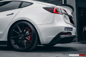 DarwinPRO 2017-2023 Tesla Model 3 IMP Performance Carbon Fiber Full Kit - image 7