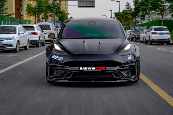 DarwinPRO 2021-2023 Tesla Model 3 IMP Performance Partial Carbon Fiber Full Body Kit