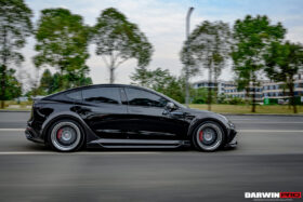DarwinPRO 2017-2020 Tesla Model 3 IMPII Performance Partial Carbon Fiber Full Body Kit - image 8