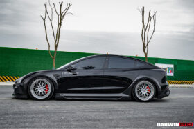 DarwinPRO 2021-2023 Tesla Model 3 IMP Performance Partial Carbon Fiber Full Body Kit - image 3