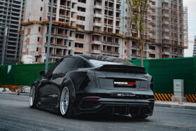 DarwinPRO 2017-2020 Tesla Model 3 IMPII Performance Partial Carbon Fiber Full Body Kit - image 10