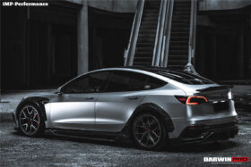 DarwinPRO 2021-2023 Tesla Model 3 IMP Performance Partial Carbon Fiber Full Body Kit - image 10