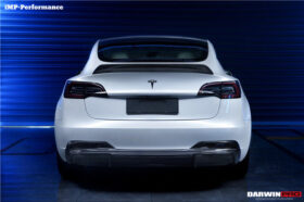 DarwinPRO 2017-2023 Tesla Model 3 IMP Performance Carbon Fiber Rear Lip - image 9
