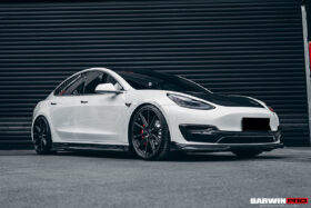 DarwinPRO 2017-2026 Tesla Model 3 IMP Performance Carbon Fiber Side Skirts | Fits Model 3, Model 3 Highland RWD AWD, Performance - image 3