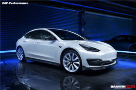 DarwinPRO 2017-2023 Tesla Model 3 IMP Performance Carbon Fiber Middle Front Lip - image 6