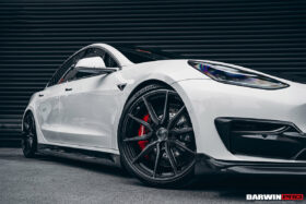 DarwinPRO 2017-2026 Tesla Model 3 IMP Performance Carbon Fiber Side Skirts | Fits Model 3, Model 3 Highland RWD AWD, Performance - image 6