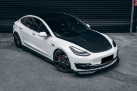 DarwinPRO 2017-2026 Tesla Model 3 IMP Performance Carbon Fiber Side Skirts | Fits Model 3, Model 3 Highland RWD AWD, Performance - image 1