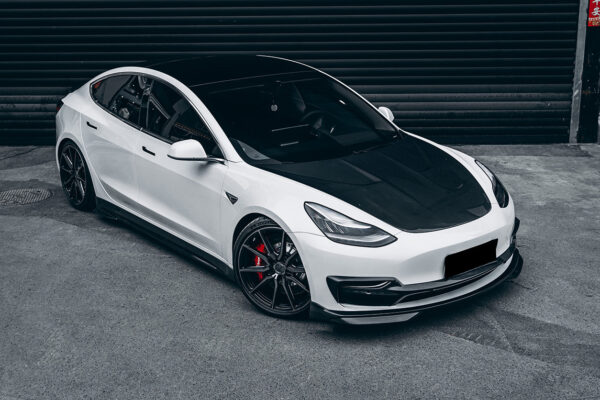 DarwinPRO 2017-2026 Tesla Model 3 IMP Performance Carbon Fiber Side Skirts | Fits Model 3, Model 3 Highland RWD AWD, Performance