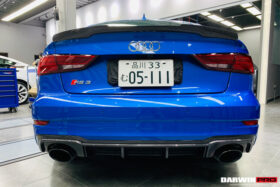 DarwinPRO 2017-2020 Audi RS3 8V.2 Sedan Only OE Style Carbon Fiber Rear Diffuser - image 2