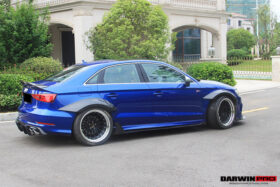 DarwinPRO 2013-2016 Audi S3 & A3 Sline 8V.1 Sedan BKSS Style Side Skirts with Winglets - image 6