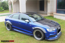 DarwinPRO 2013-2016 Audi S3 & A3 Sline Sedan BKSS Style Wide Fender Flare - image 5
