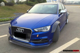 DarwinPRO 2013-2016 Audi S3 & A3 Sline Sedan BKSS Style Wide Fender Flare - image 4