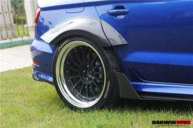 DarwinPRO 2013-2016 Audi S3 & A3 Sline Sedan BKSS Style Wide Fender Flare - image 8