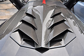 DarwinPRO 2011-2016 Lamborghini Aventador LP700 LP740 Coupe DC Style Carbon Fiber Engine Trunk - image 1