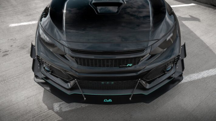 LiquiVinyl 2017-2021 Honda Civic Type R FK8 Front Splitter