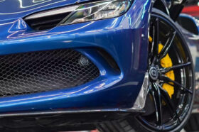 DarwinPRO 2022-2026 Ferrari 296 GTB & GTS Type F171 OE Style Carbon Fiber Front Bumper Lip Splitter