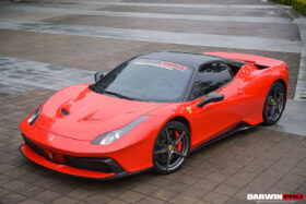 DarwinPRO 2010-2015 Ferrari 458 Italia and Spider Carbon Fiber Hood and Partial Carbon Fiber Front bumper DarwinPRO (BKSS Design) - image 8
