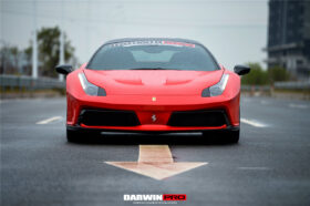 DarwinPRO 2010-2015 Ferrari 458 Italia and Spider Carbon Fiber Hood and Partial Carbon Fiber Front bumper DarwinPRO (BKSS Design) - image 7