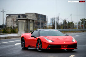 DarwinPRO 2010-2015 Ferrari 458 Italia and Spider Carbon Fiber Hood and Partial Carbon Fiber Front bumper DarwinPRO (BKSS Design) - image 9