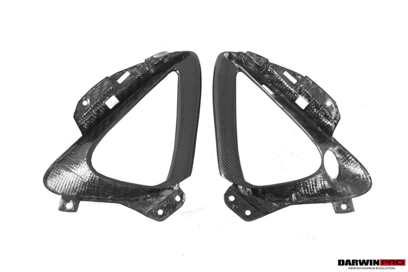 DarwinPRO 2017-2026 Ferrari 812 Superfast / GTS OE Style Dry Carbon Fiber Door Handle Interior
