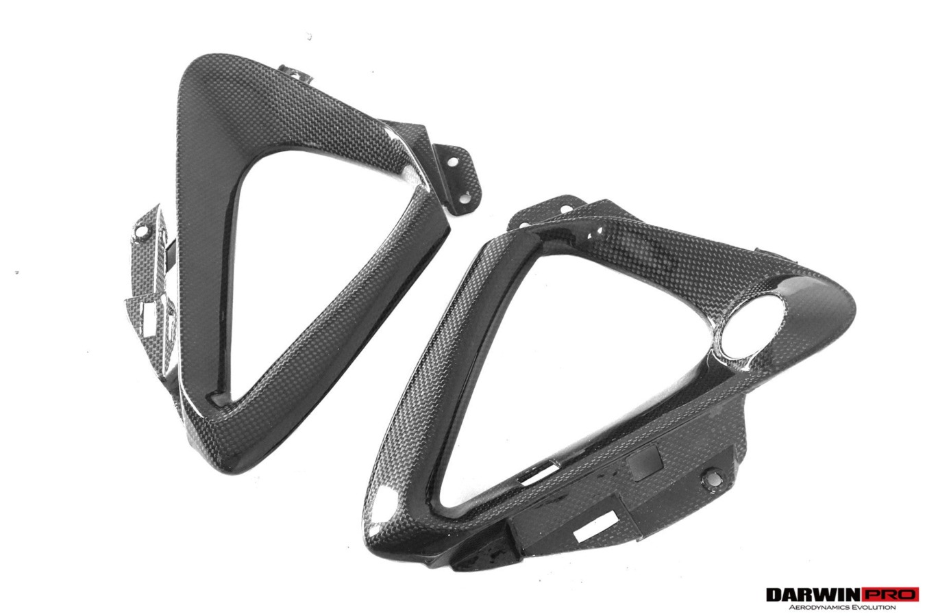 DarwinPRO 2017-2026 Ferrari 812 Superfast / GTS OE Style Dry Carbon Fiber Door Handle Interior - view 2
