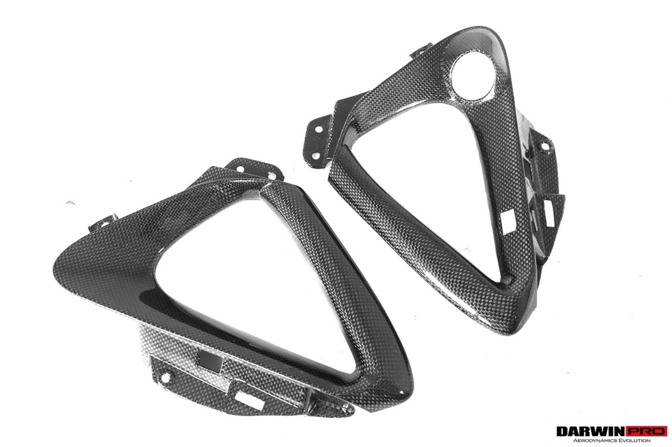 DarwinPRO 2017-2026 Ferrari 812 Superfast / GTS OE Style Dry Carbon Fiber Door Handle Interior - view 3