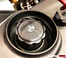 DarwinPRO 2010-2026 Ferrari 458 / 488 / 812 / F8 / SF90 OEM Dry Carbon Fiber Oil Cap Cover
