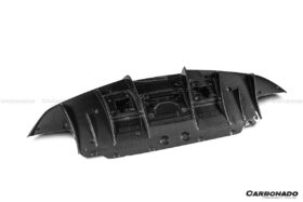 DarwinPro Aerodynamics DarwinPRO F8 OEM Style Dry Carbon Fiber Rear Diffuser Lip for Ferrari F8 - Image 6