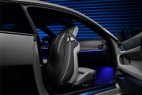 DarwinPRO 2021-UP BMW M4 G82 G83 Carbon Fiber Seat-Back Cover - image 1