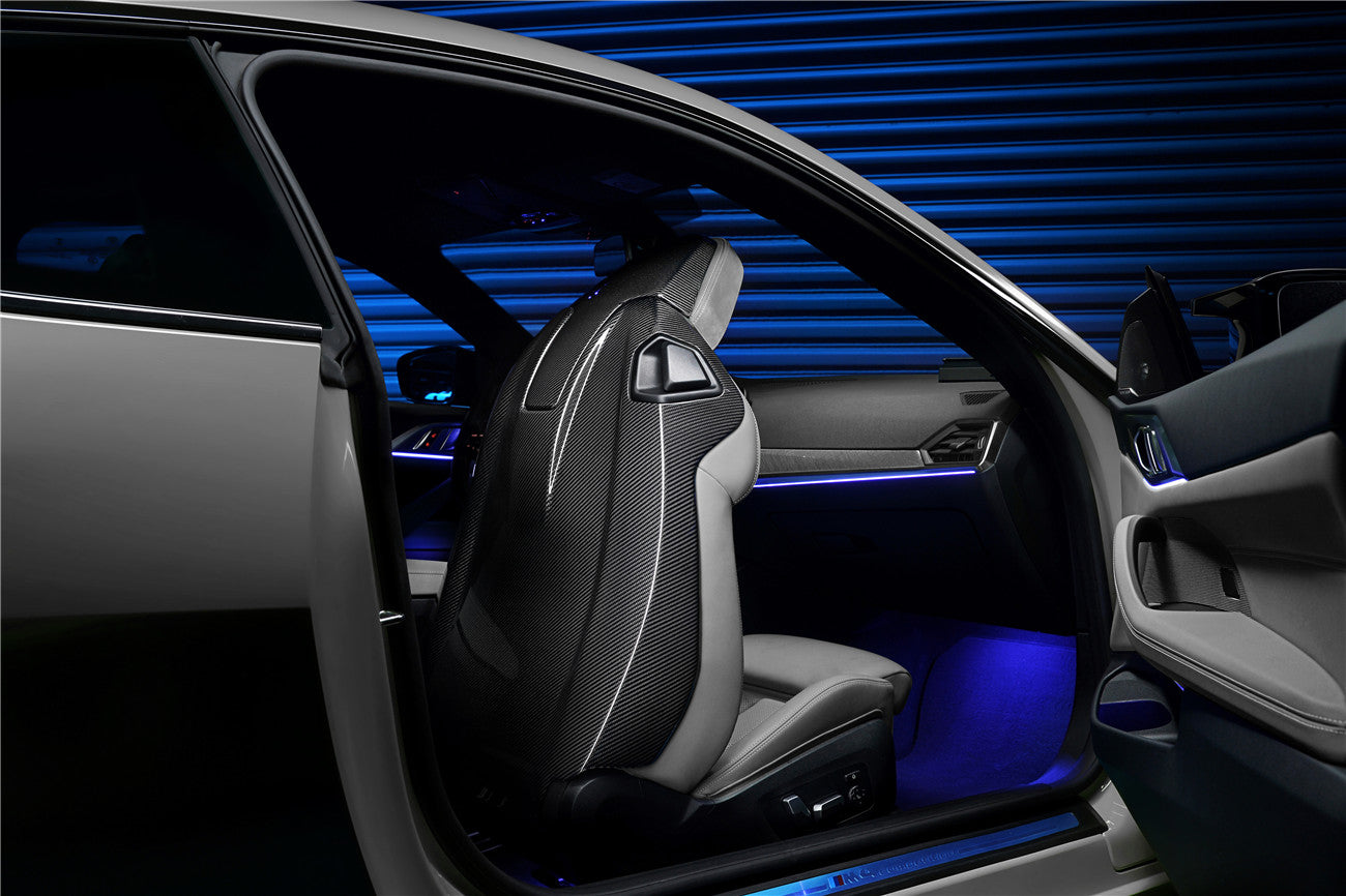 DarwinPRO 2021-UP BMW M4 G82 G83 Carbon Fiber Seat-Back Cover