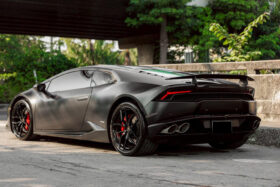DarwinPRO 2015-2025 Lamborghini Huracan LP610 & LP580 & EVO Tecnica Style Dry Carbon Fiber Trunk Spoiler Wing - image 2