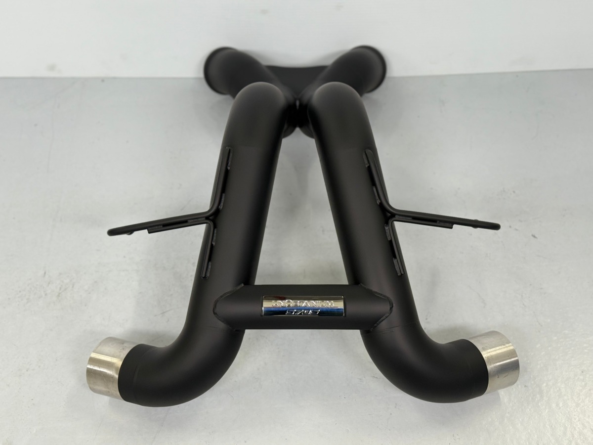 Unobtainium McLaren 570S 3" X-Pipe Race Exhaust