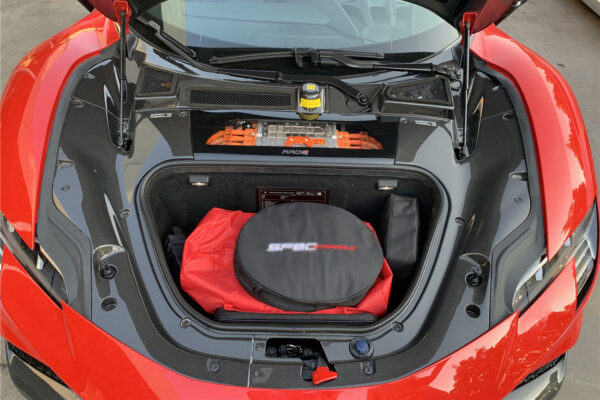 DarwinPRO 2020-UP Ferrari SF90 Stradale OE Style Autoclave Carbon fiber Front Storage Box Interior
