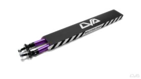 LiquiVinyl V.2 Adjustable Splitter Support Rods - Anodized Purple