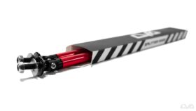 LiquiVinyl V.2 Adjustable Splitter Support Rods - Anodized Red