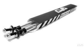 LiquiVinyl V.2 Adjustable Splitter Support Rods - Bright Silver