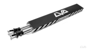 LiquiVinyl V.2 Adjustable Splitter Support Rods - Bright Silver
