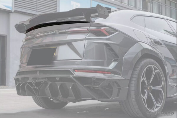 DarwinPRO 2018-2025 Lamborghini URUS MS Style Carbon Fiber Small Trunk Spoiler