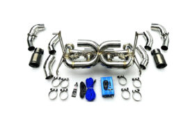 DarwinPRO 2015-2019 Lamborghini Huracan LP610 & LP580 Convert Tecnica Style Exhaust System - image 2