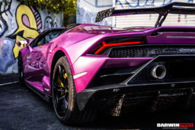 DarwinPRO 2019-2023 Lamborghini Huracan EVO OD Style Dry Carbon Trunk Spoiler Wing - image 7