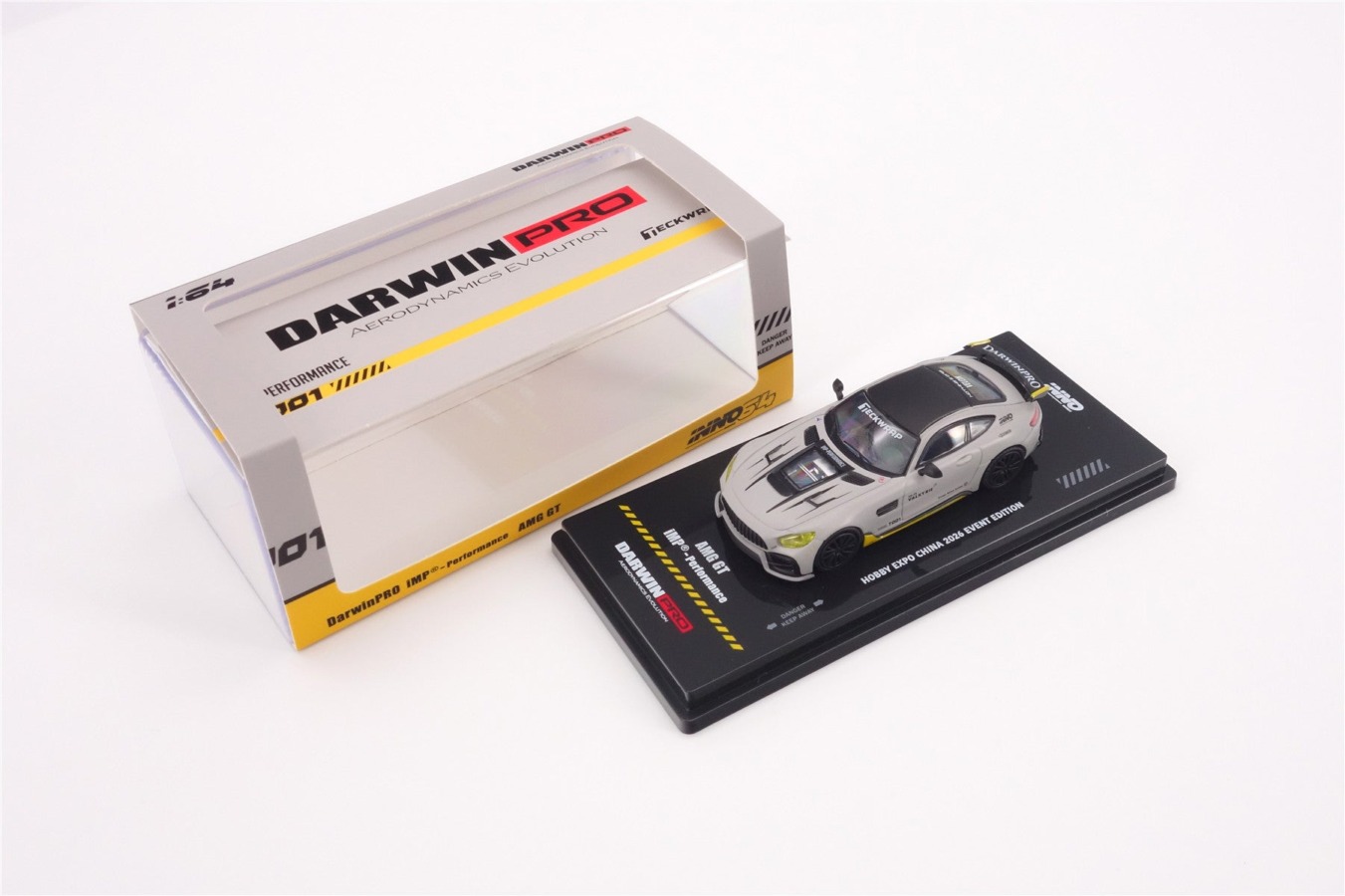 DarwinPRO Limited Edition 1:64 Scale Diecast Mercedes Benz AMG GT Body Model | Darwinpro iMP Design Carbon Fiber Kit