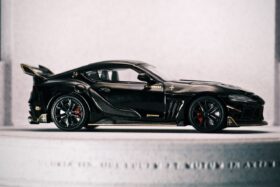 DarwinPRO Limited Edition 1:64 Scale Diecast Toyota GR Supra A90 A91 Wide Body Model | Darwinpro And XCARTOYS BKSSII Carbon Fiber Kit - image 3