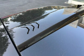 DarwinPRO 2020-UP Maserati MC20 MCPura SVD Style Dry Carbon Fiber Roof Scoop - image 1