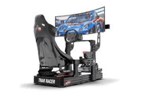 Trak Racer Cockpit-Mounted Single Monitor Stand - Supports up to 80" Display - image 2